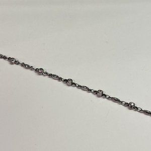Signed CH (Crazy Horse by Liz Claiborne) Aurora Borealis Rhinestone Bracelet